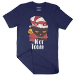 Not Today Festive Cat Lover | Unisex Christmas T-Shirt Chroma Clothing