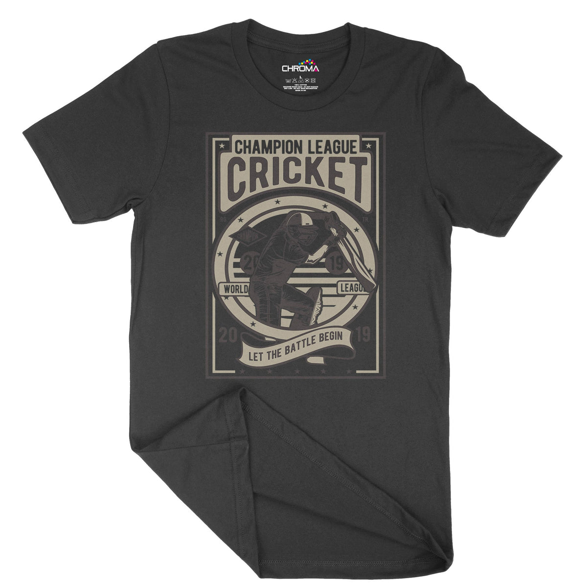 Champion League Cricket | Vintage Adult T-Shirt | Classic Vintage Clot Chroma Clothing