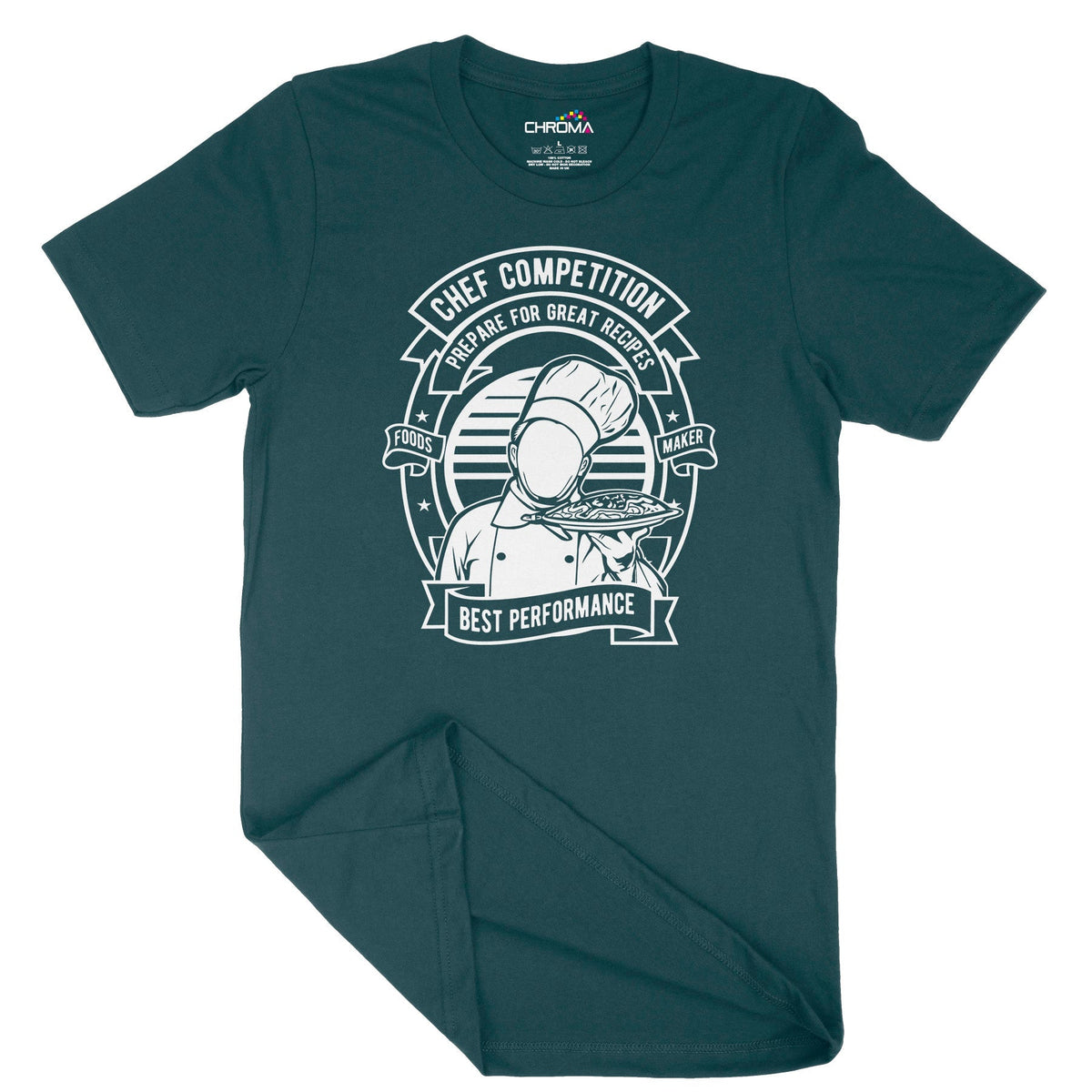 Chef Competiton | Vintage Adult T-Shirt | Classic Vintage Clothing Chroma Clothing