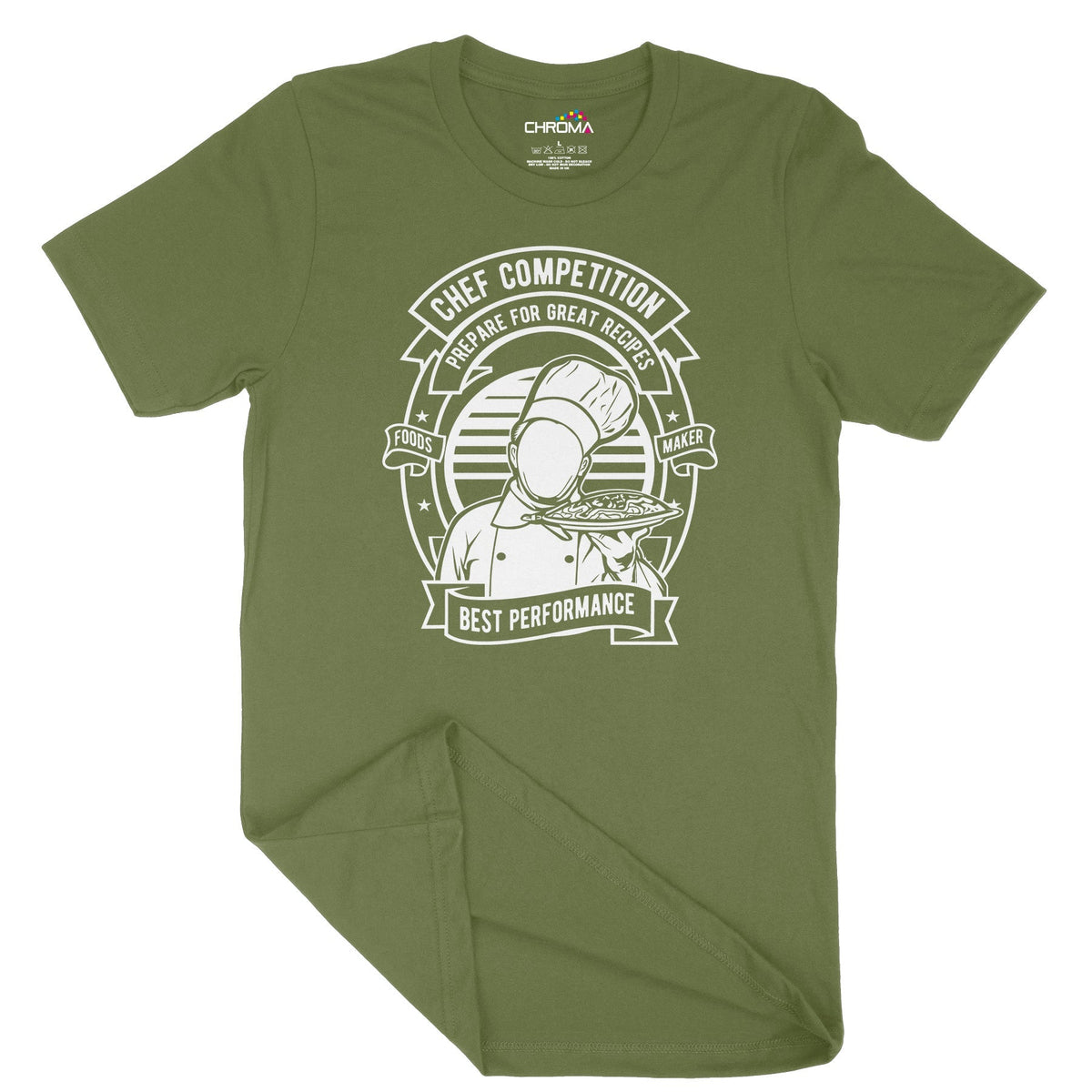 Chef Competiton | Vintage Adult T-Shirt | Classic Vintage Clothing Chroma Clothing