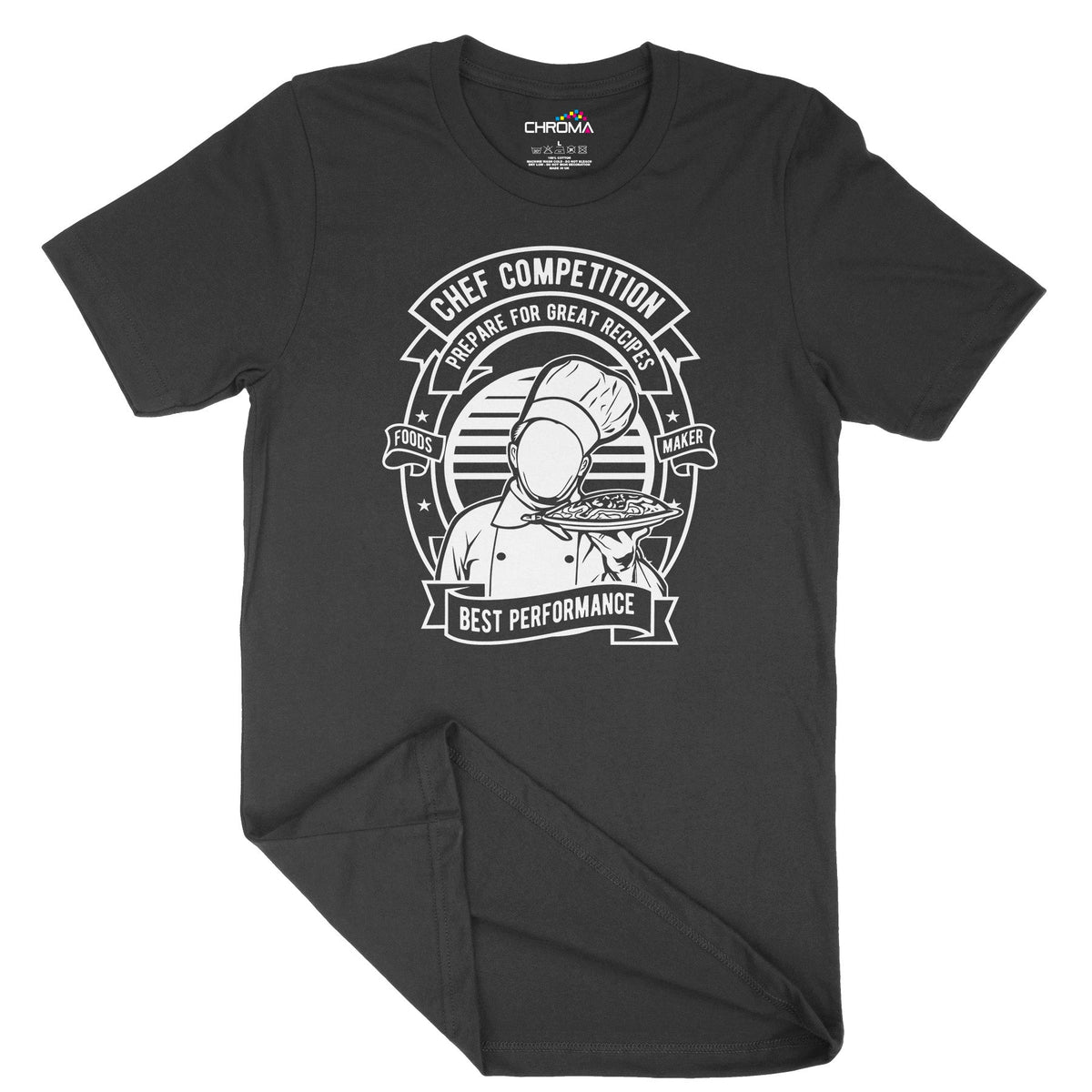 Chef Competiton | Vintage Adult T-Shirt | Classic Vintage Clothing Chroma Clothing