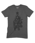 Christmas Tree Presents Please Unisex Adult T-Shirt Chroma Clothing