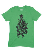 Christmas Tree Presents Please Unisex Adult T-Shirt Chroma Clothing