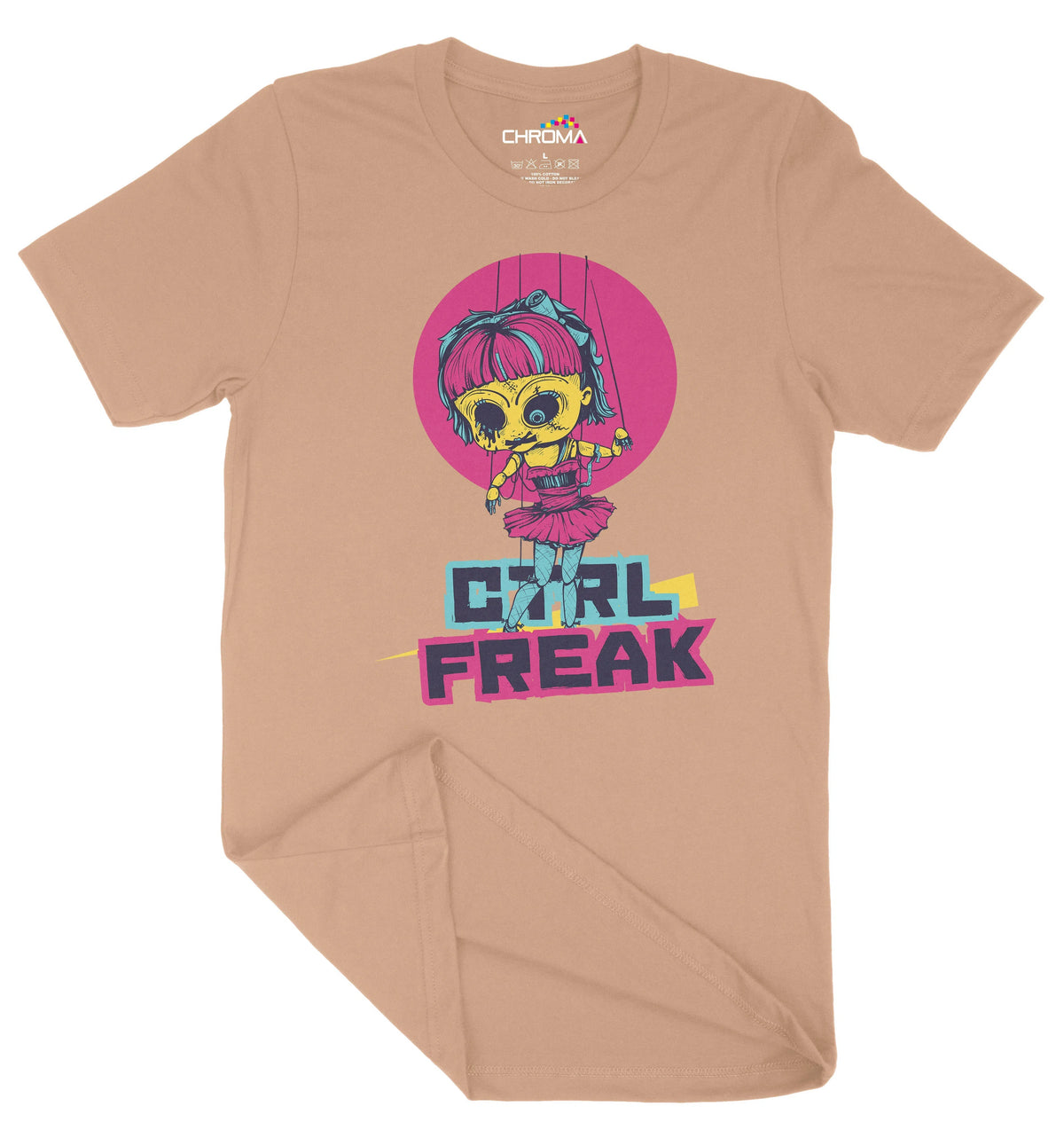 Control Freak Unisex Adult T-Shirt | Premium Quality Streetwear Chroma Clothing
