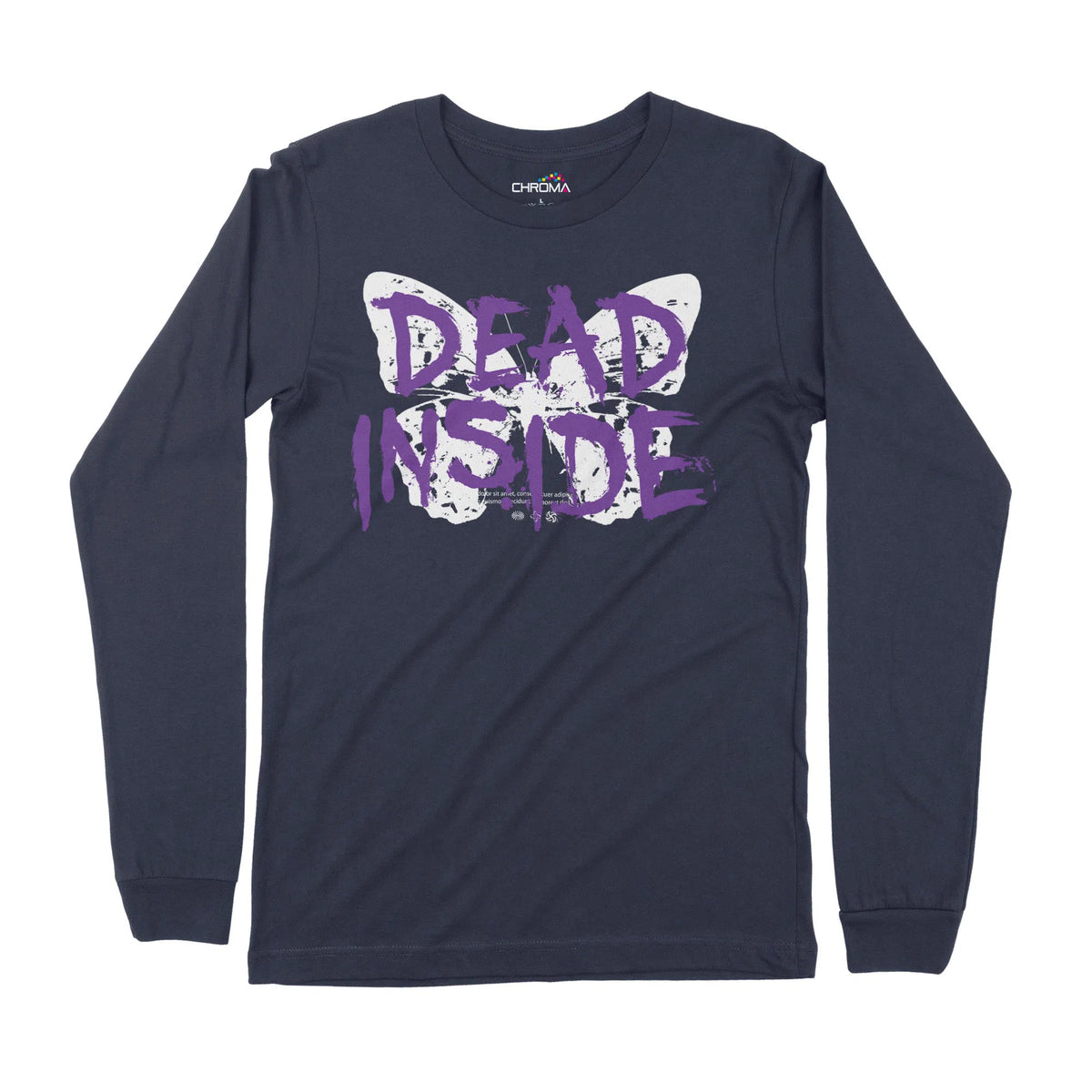 Dead Inside | Long-Sleeve T-Shirt | Premium Quality Streetwear Chroma Clothing