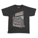 Deadly Taco Team Godzilla Halloween Kids T-Shirt | Premium Halloween C Chroma Clothing