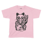 Demon Kitten Halloween Kids T-Shirt | Premium Halloween Clothing Chroma Clothing