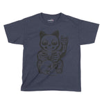 Demon Kitten Halloween Kids T-Shirt | Premium Halloween Clothing Chroma Clothing