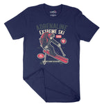 Extreme Ski | Vintage Adult T-Shirt | Classic Vintage Clothing Chroma Clothing