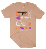 Fearless Unisex Adult T-Shirt | Premium Quality Streetwear Chroma Clothing