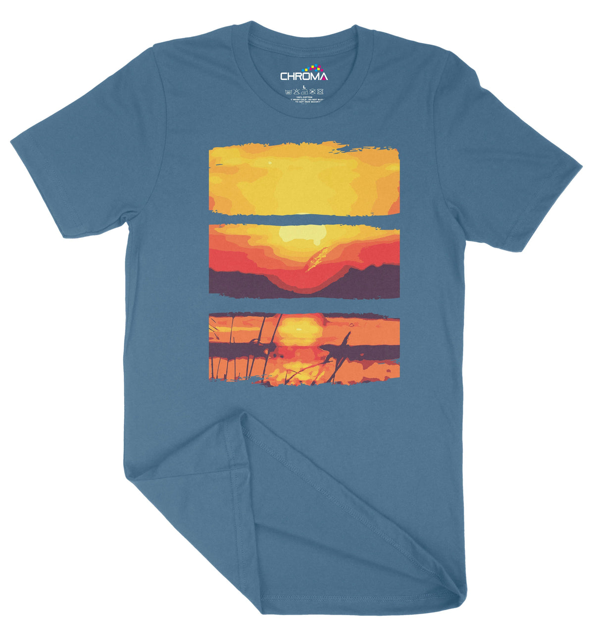 Final Sunset Unisex Adult T-Shirt | Premium Quality Streetwear Chroma Clothing