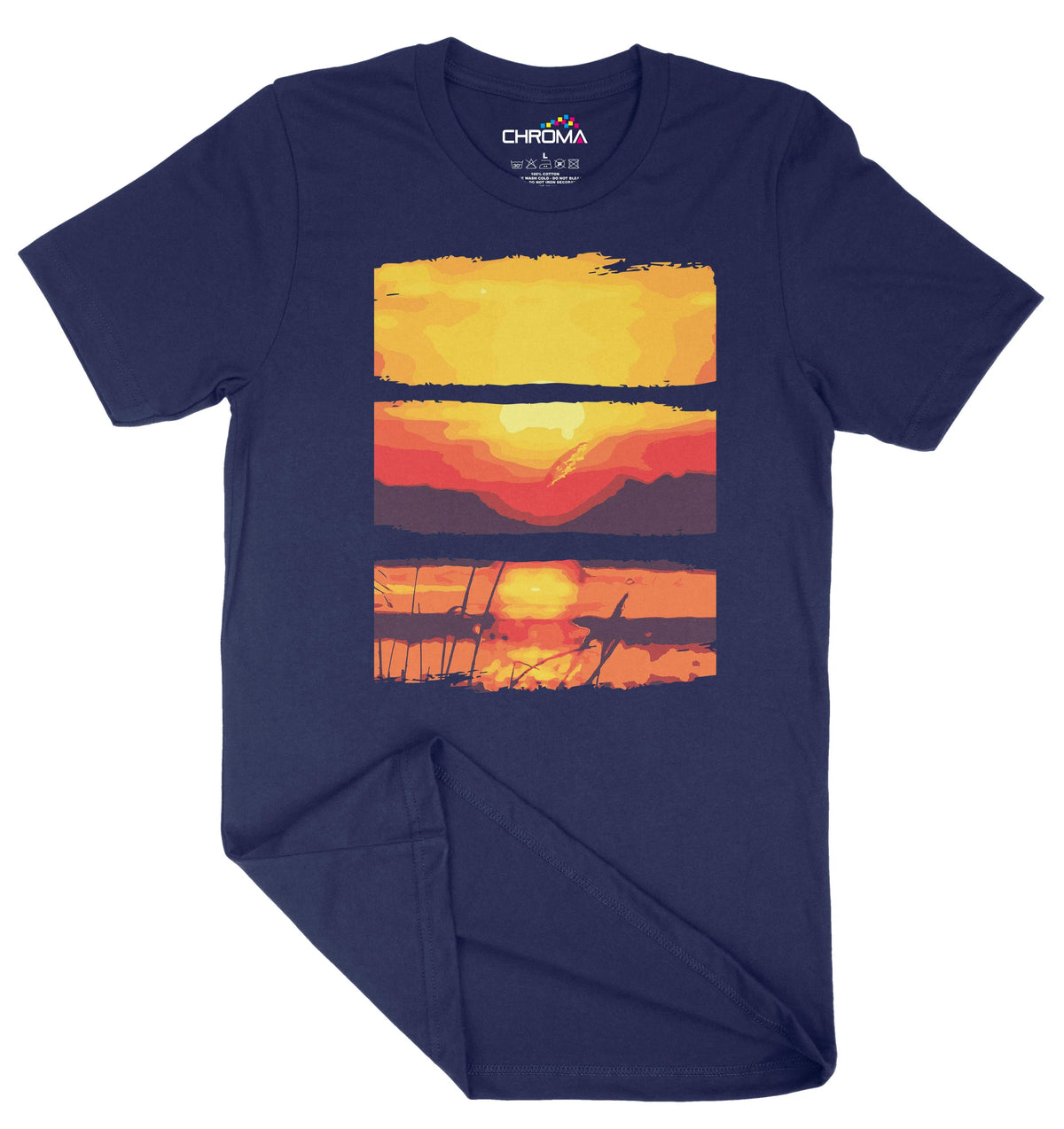 Final Sunset Unisex Adult T-Shirt | Premium Quality Streetwear Chroma Clothing
