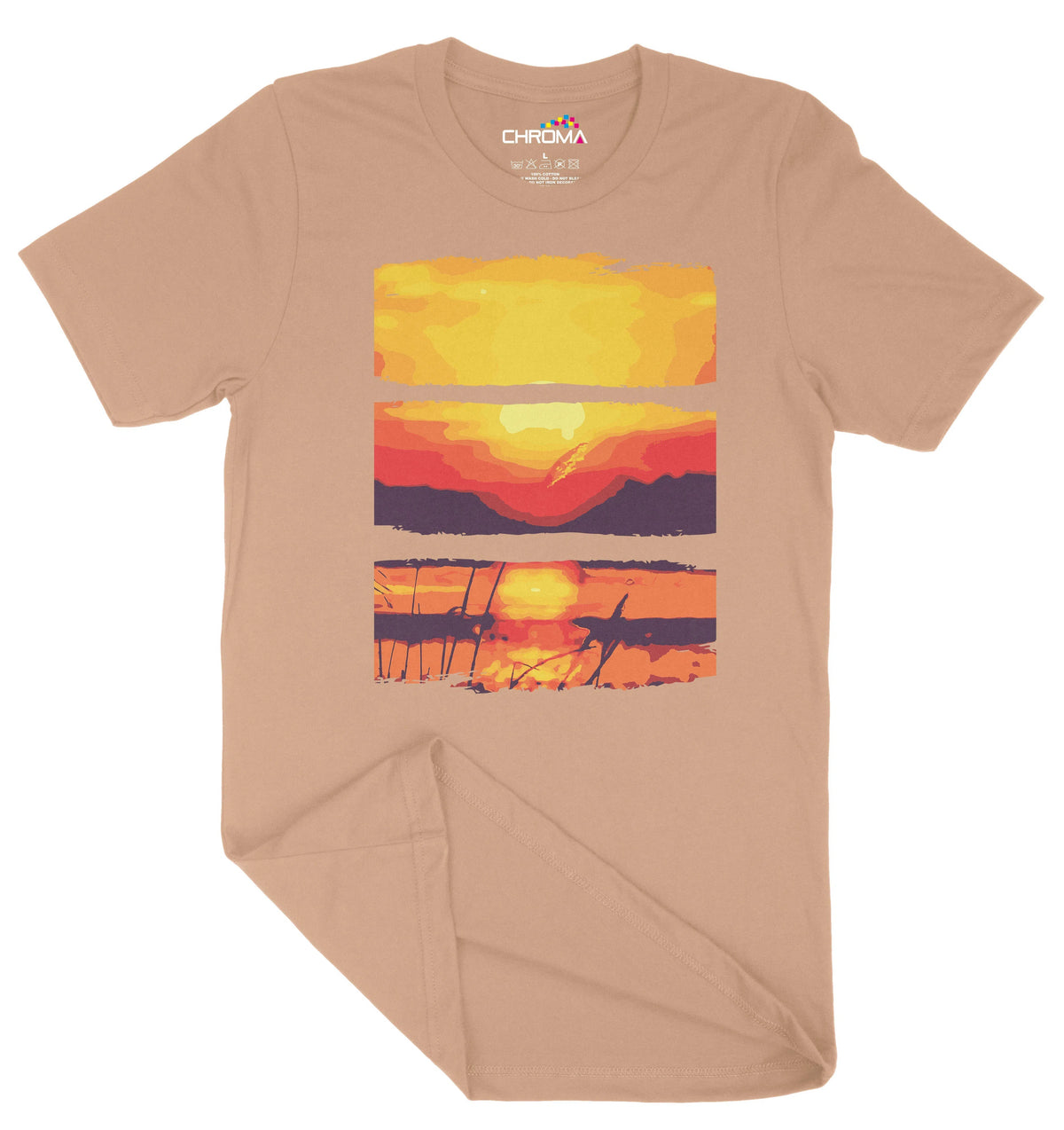 Final Sunset Unisex Adult T-Shirt | Premium Quality Streetwear Chroma Clothing