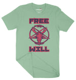 Free Will Pentagram Unisex Adult T-Shirt | Premium Quality Streetwear Chroma Clothing