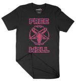 Free Will Pentagram Unisex Adult T-Shirt | Premium Quality Streetwear Chroma Clothing