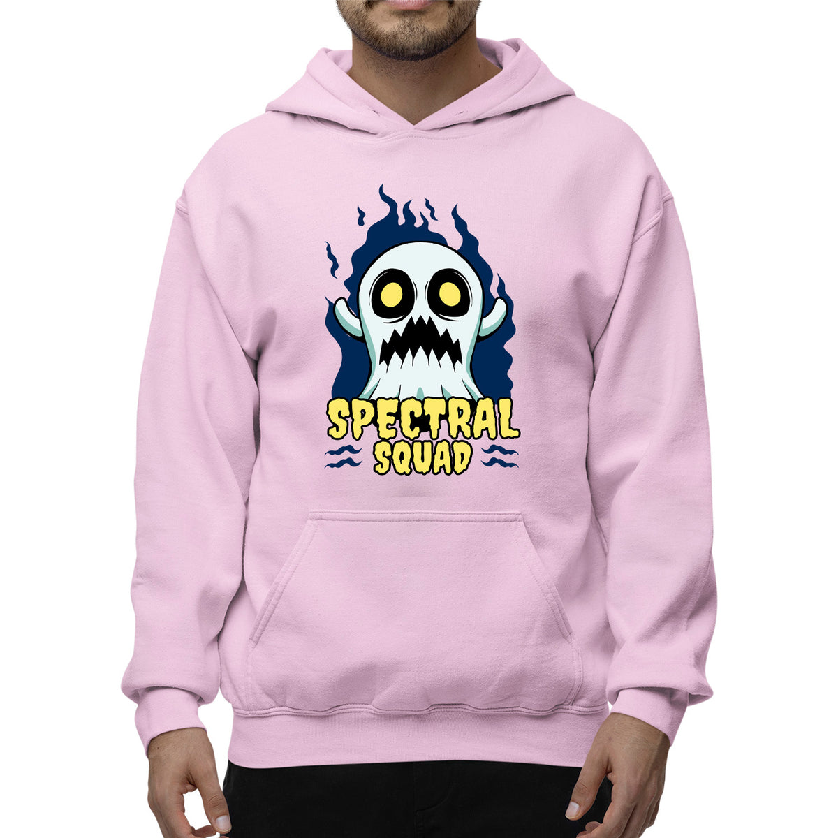 Spectral Squad Adult Pullover Hoodie | Premium Halloween Clothing