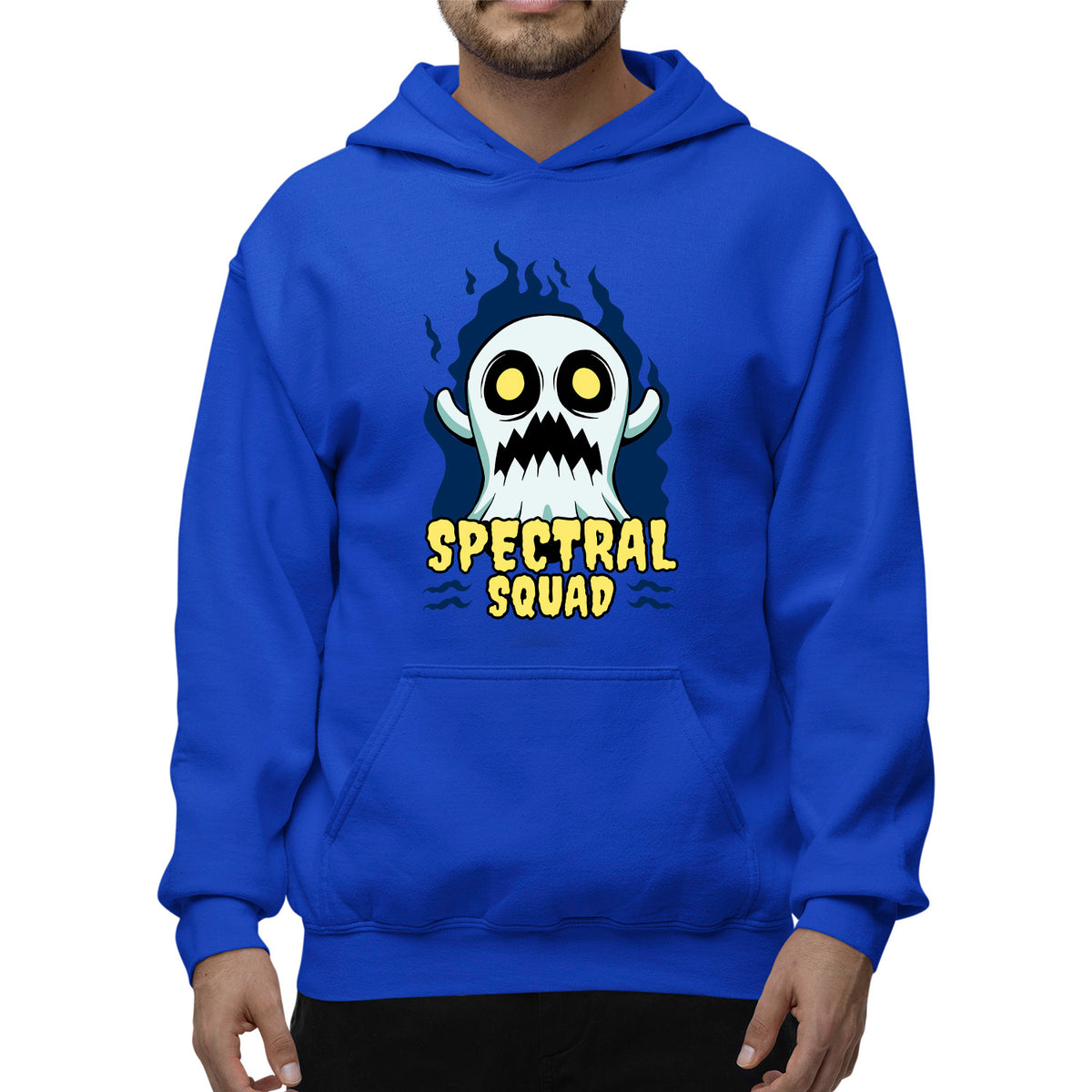Spectral Squad Adult Pullover Hoodie | Premium Halloween Clothing
