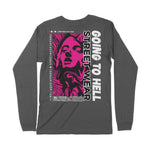 Going To Hell | Back Print | Long-Sleeve T-Shirt | Premium Quality Str Chroma Clothing
