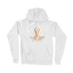 Gold Yoga Prayer Unisex Adult Pullover Hoodie Chroma Clothing