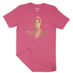 Golden Yoga Unisex Adult T-Shirt Chroma Clothing