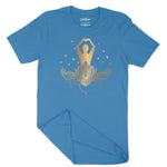Golden Yoga Unisex Adult T-Shirt Chroma Clothing