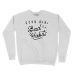 Good Girl Bad Habits Unisex Adult Sweatshirt | Premium Halloween Cloth Chroma Clothing