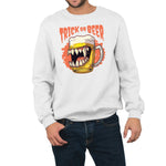 Trick Or Beer | Unisex Adult Sweatshirt | Premium Halloween Clothing