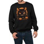 Halloween Kitty | Unisex Adult Sweatshirt | Premium Halloween Clothing
