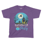 Halloween Pumpkin Party Kids T-Shirt | Premium Halloween Clothing Chroma Clothing
