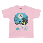 Halloween Pumpkin Party Kids T-Shirt | Premium Halloween Clothing Chroma Clothing