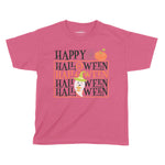 Happy Halloween Pumpkin Kids T-Shirt | Premium Halloween Clothing Chroma Clothing