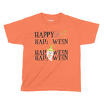 Happy Halloween Pumpkin Kids T-Shirt | Premium Halloween Clothing Chroma Clothing
