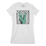 Heavy Metal Zombie Women's Classic Fitted T-Shirt | Premium HalloweenChroma Clothing