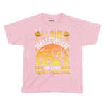 I Love Halloween Kids T-Shirt | Premium Halloween Clothing Chroma Clothing