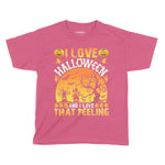 I Love Halloween Kids T-Shirt | Premium Halloween Clothing Chroma Clothing