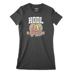 In Blockchain We Trust Women's Classic Fitted T-Shirt Chroma Clothing