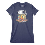 In Blockchain We Trust Women's Classic Fitted T-Shirt Chroma Clothing