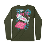 Just Skate | Dual Print | Long-Sleeve T-Shirt | Premium Quality Street Chroma Clothing