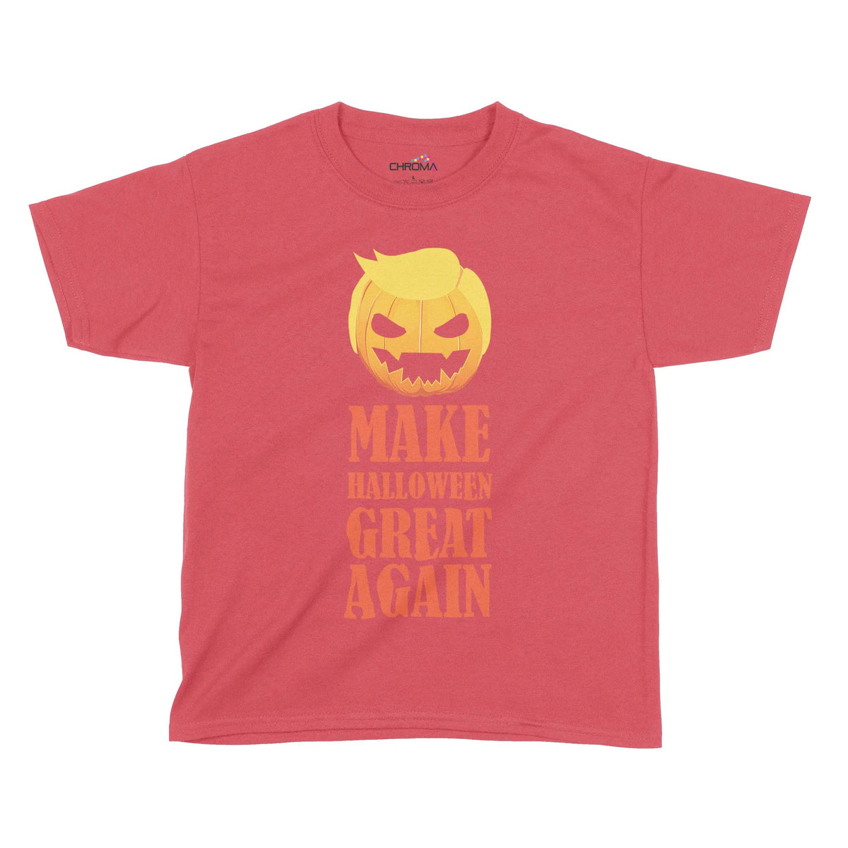 Make Halloween Great Again Kids T-Shirt | Premium Halloween Clothing Chroma Clothing