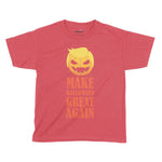 Make Halloween Great Again Kids T-Shirt | Premium Halloween Clothing Chroma Clothing