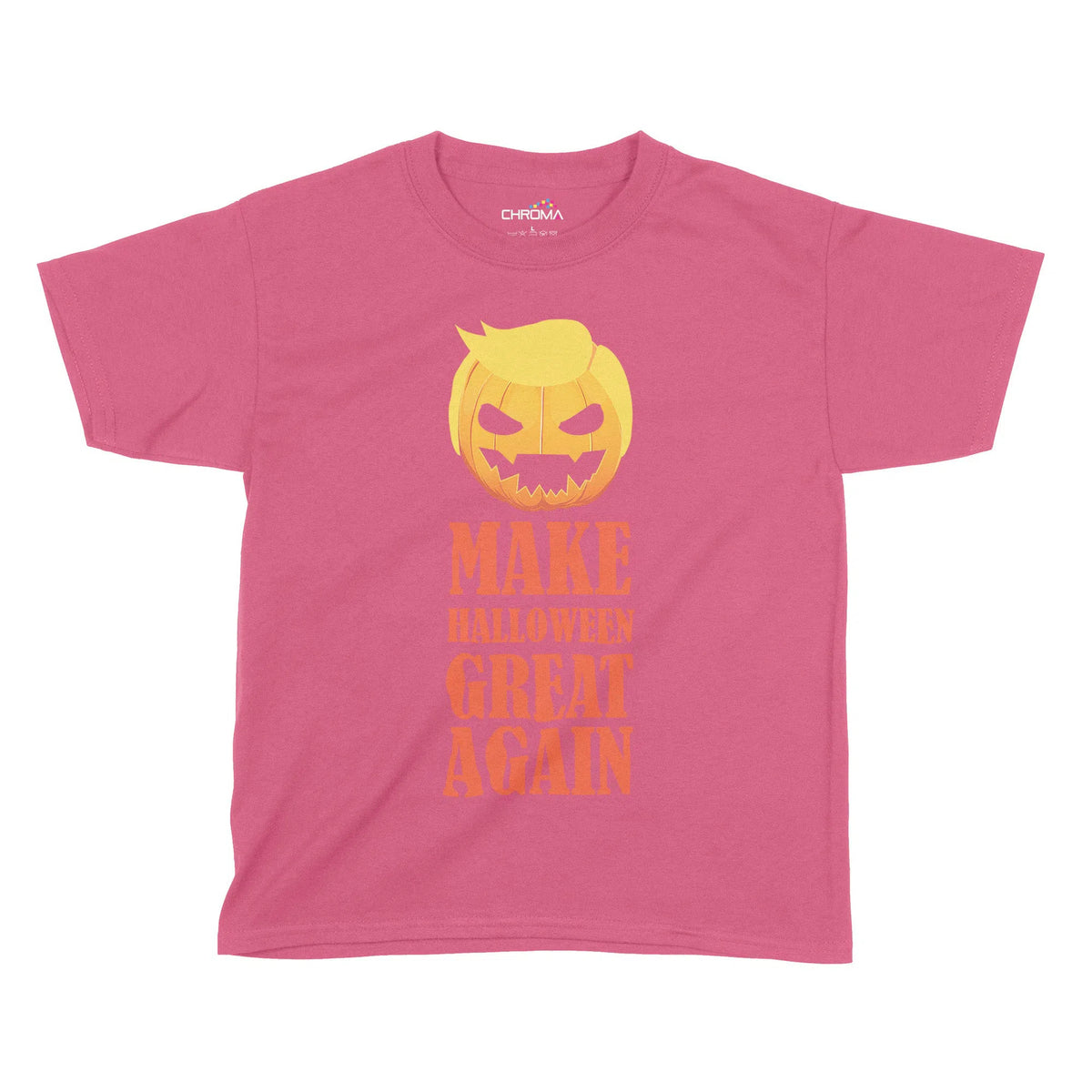Make Halloween Great Again Kids T-Shirt | Premium Halloween Clothing Chroma Clothing