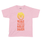 Make Halloween Great Again Kids T-Shirt | Premium Halloween Clothing Chroma Clothing