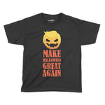 Make Halloween Great Again Kids T-Shirt | Premium Halloween Clothing Chroma Clothing