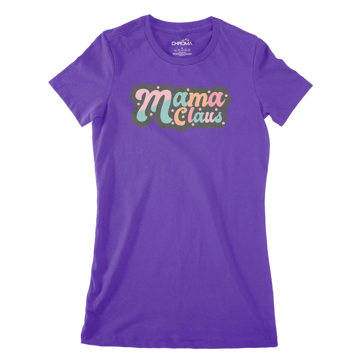 Mama Claus Women's Classic Fitted T-Shirt Chroma Clothing