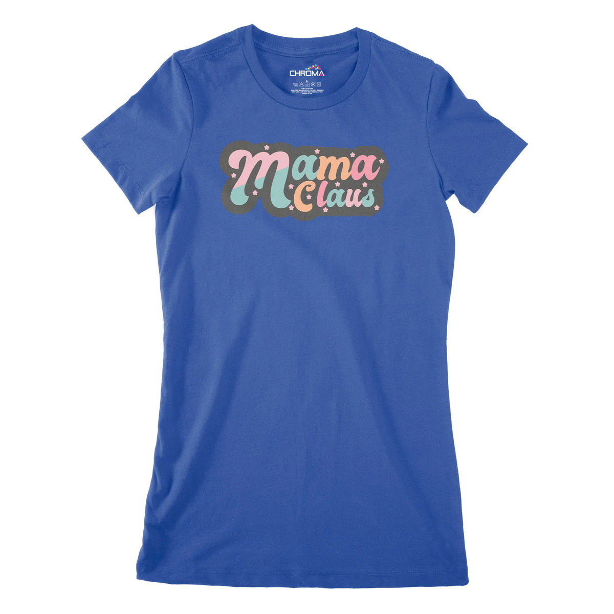 Mama Claus Women's Classic Fitted T-Shirt Chroma Clothing
