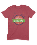 Merry Christmas! Unisex Adult T-Shirt Chroma Clothing
