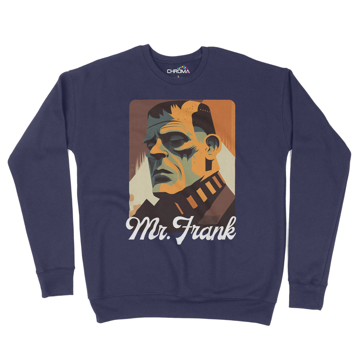 Mr Frank Frankenstein Halloween Unisex Adult Sweatshirt | Premium Hall Chroma Clothing