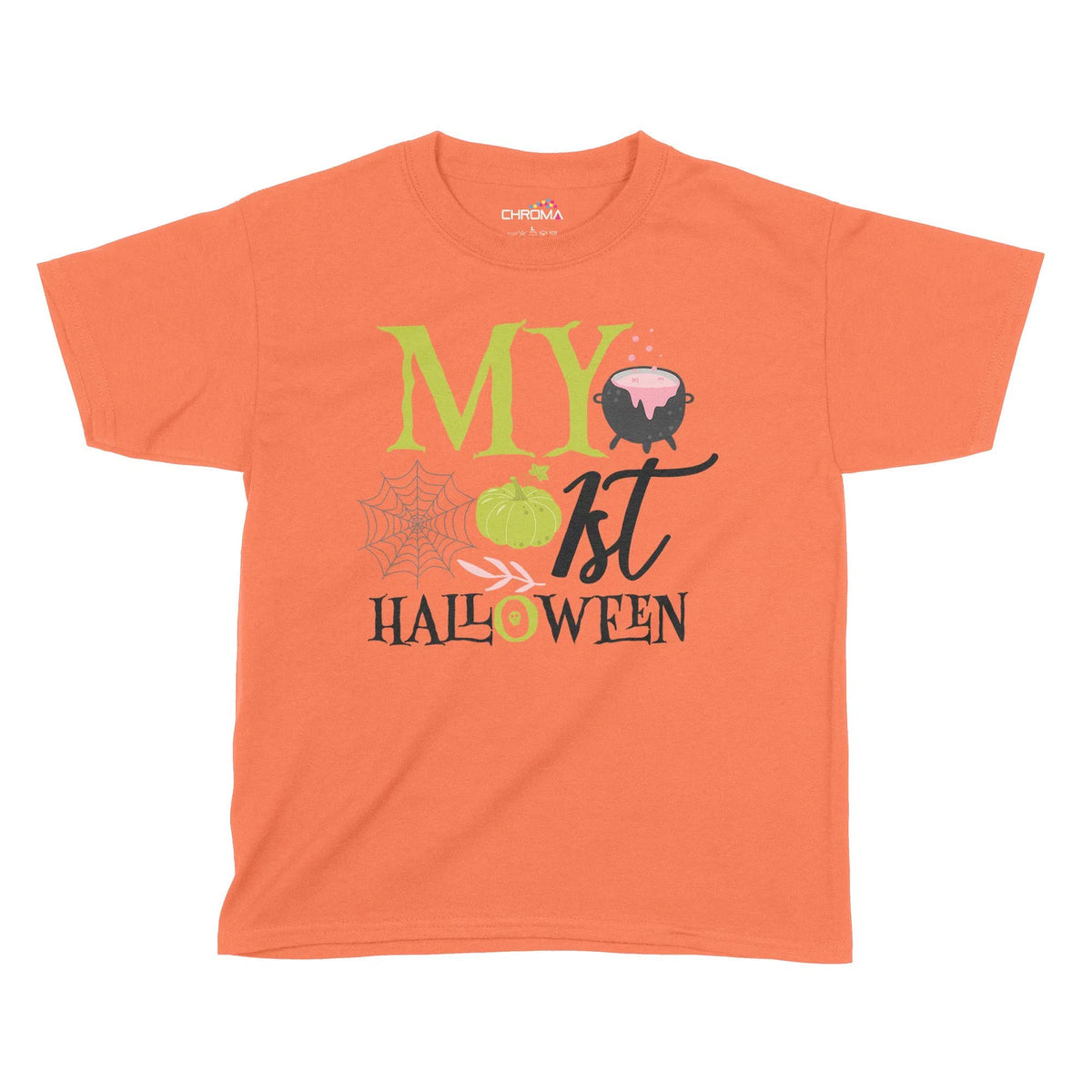 My First Halloween Kids T-Shirt | Premium Halloween Clothing Chroma Clothing
