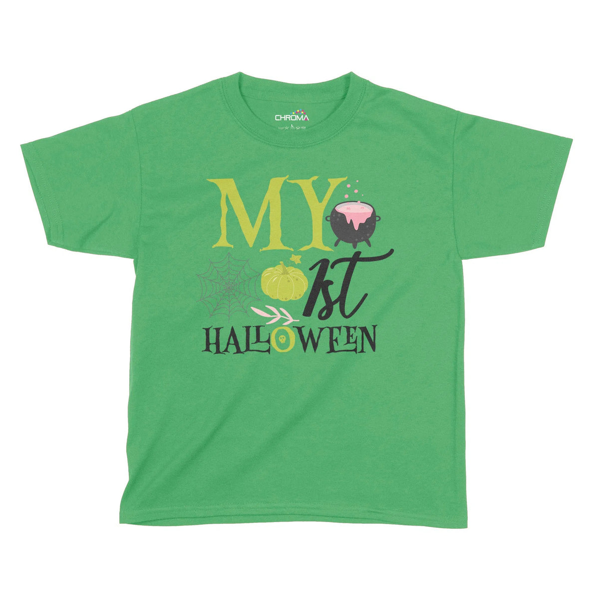 My First Halloween Kids T-Shirt | Premium Halloween Clothing Chroma Clothing