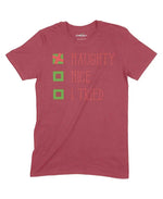 Naughty, Nice, I Tried Unisex Adult T-Shirt Chroma Clothing
